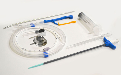Система для венозно-артериального доступа c портом эллипсовидным PORT TI (титановым) с катетером 8 F и набором для установки купить оптом в Сургуте