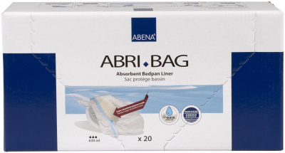 Abri-Bag Гигиенические впитывающие пакеты для судна 60x39 см купить оптом в Сургуте
