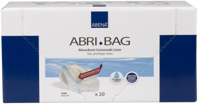 Abri-Bag Гигиенические впитывающие пакеты для туалета 51,5x39 см купить оптом в Сургуте