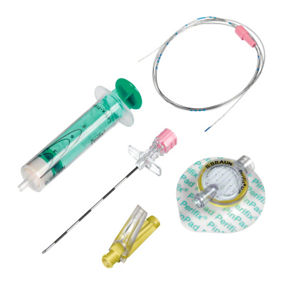 Набор для эпидуральной анестезии Перификс 420 18G/20G, фильтр, ПинПэд, шприцы, иглы  купить оптом в Сургуте