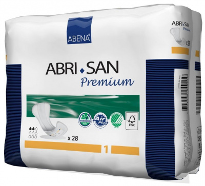 Урологические прокладки Abri-San Premium 1, 200 мл купить оптом в Сургуте
